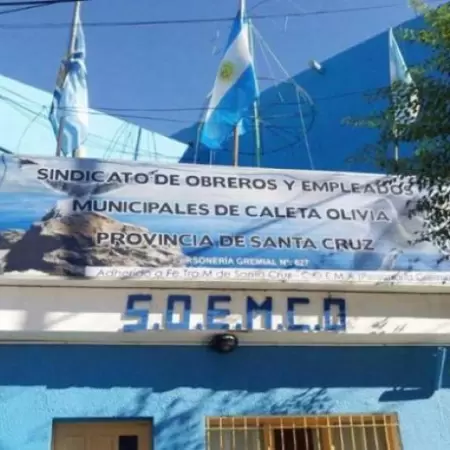 Municipales de Caleta Olivia se suman al paro nacional del 9 de mayo