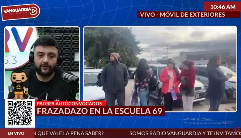 Frazadazo en la Escuela 69: Padres exigen calefacción urgente