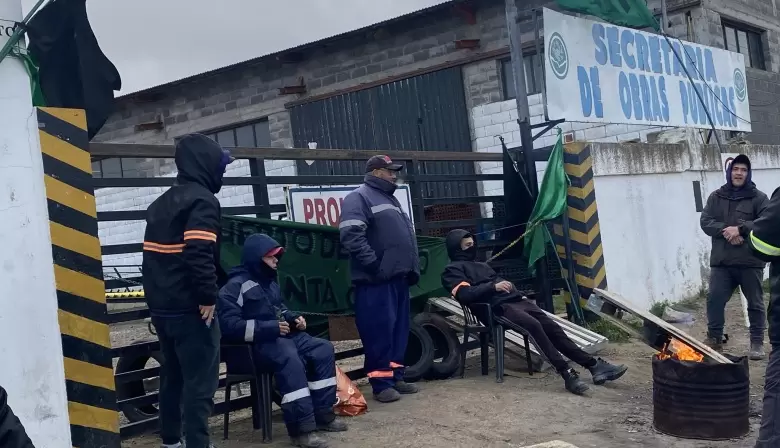 Puerto Deseado: ATE endurece medidas y parte del municipio sigue tomado por trabajadores
