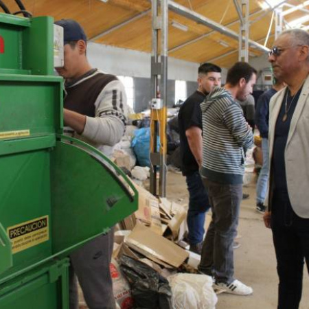 Comuna de Cañadón concretó primer  envío de residuos urbanos reciclables