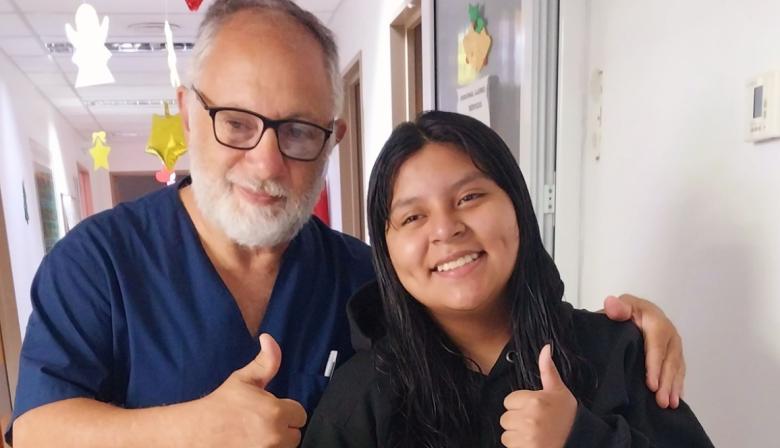 Con el corazón lleno de gratitud: Taira sonríe al reencontrarse con su familia
