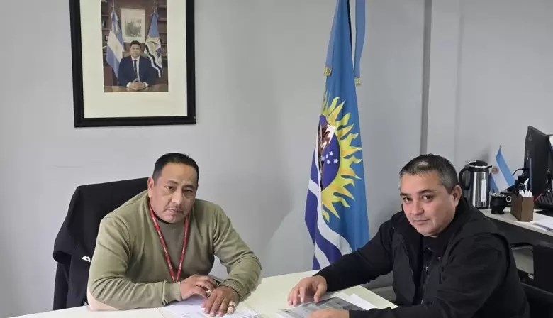 Ariel Farías se reunió con el ministro Prodromos para avanzar en la creación de la Guardia Urbana en Caleta Olivia