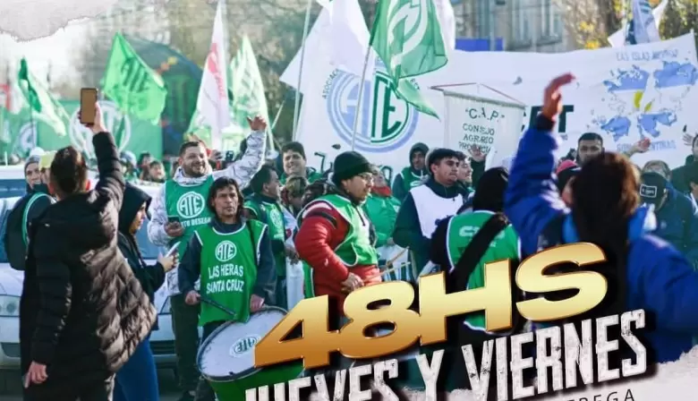 ATE Santa Cruz convoca a Paro General de 48 horas por falta de propuesta salarial