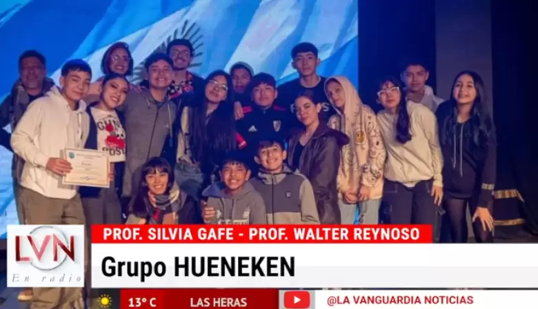 El Grupo Hueneken participó del Festival Juvenil Patagónico de Puerto San Julián