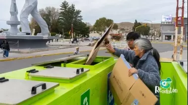 Reciclatón: comenzó a desarrollarse la semana del reciclaje en Caleta Olivia