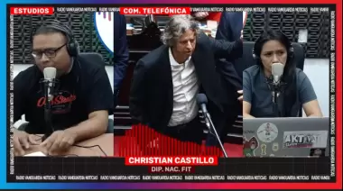Christian Castillo: “Dije que lo que estaban haciendo es apoyando una dictadura civil”