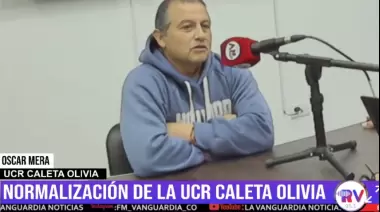 Oscar Mera aseguró que la UCR Caleta Olivia llevará resoluciones a la Convención Provincial