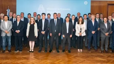 Alicia Kirchner y los gobernadores se reunieron con Sergio Massa