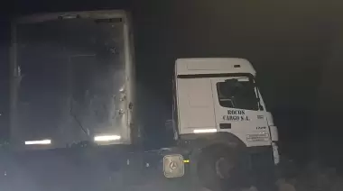 Dos camiones chocaron en la ruta nacional N° 3