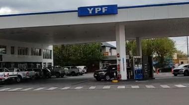 YPF limita las cargas de combustibles en la ciudad
