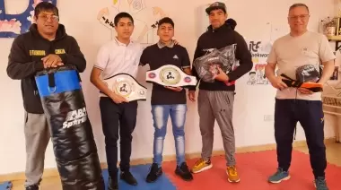 Escuela “Tigre Cárdenas”: Boxeadores se destacaron en San Julián
