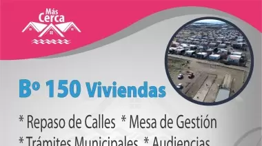 El Programa "Más Cerca" llega al Barrio 150 Viviendas de Caleta Olivia