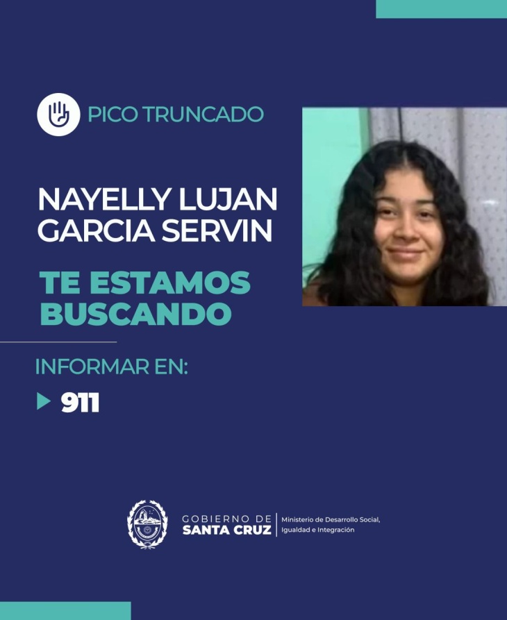 Caso Nayelly: Continua la búsqueda de la menor desaparecida en Pico Truncado  - La Vanguardia