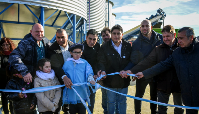 Claudio Vidal inauguró el campo de feedlot más importante de la Patagonia, y anunció nuevos proyectos