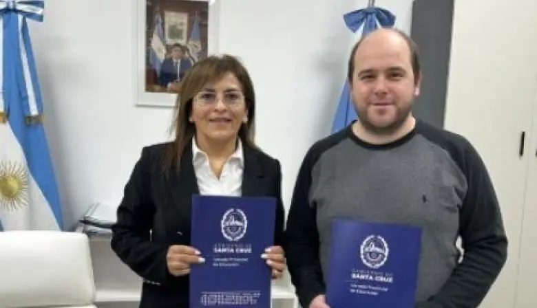Educación y Municipio de Perito Moreno refuerzan alianza para el mantenimiento escolar