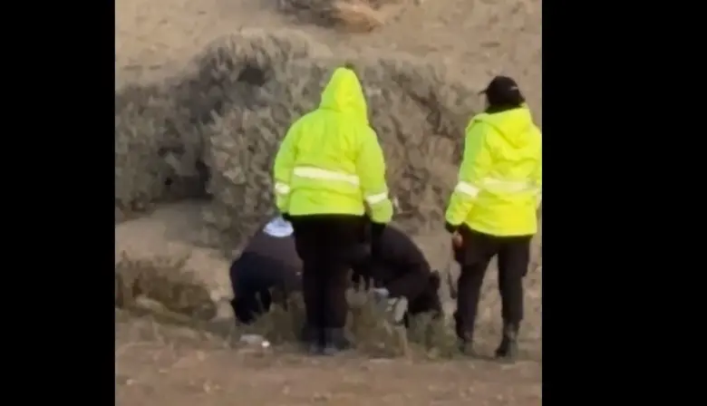 Hallaron sin vida a un hombre en la Ruta 3, en el ingreso a Caleta Olivia