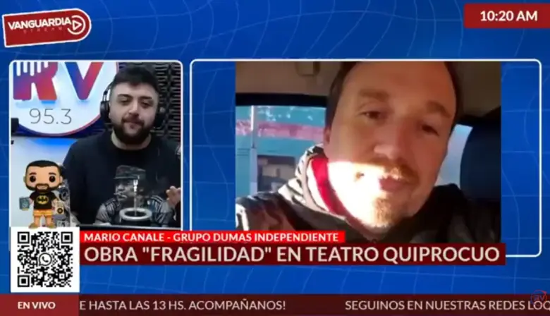 "Fragilidad" llega a Caleta Olivia: Un homenaje sensible a Malvinas en Teatro Quiproquo