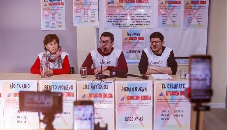 ADOSAC no iniciará las clases tras el receso invernal y lanza un fuerte reclamo contra el gobierno