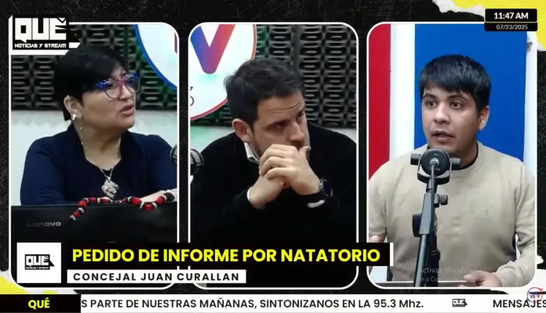 Caleta Olivia sin natatorio: Concejal Curallán exige respuestas al ejecutivo municipal