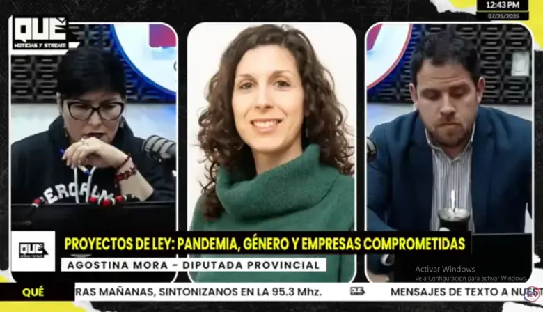 Diputada Agostina Mora: Entre reconocimientos a Esenciales y la defensa de políticas de Género en Santa Cruz