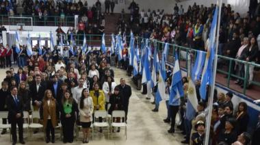 Caleta rindió su homenaje a los revolucionarios de Mayo