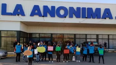 Protesta del movimiento Libres del Sur sobre la Inflación y la gran suba precios.