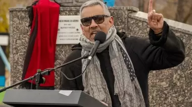 “Martín, necesitamos recordarte para que esta patria no siga siendo colonia" dijo Soloaga