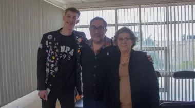 Estudiante belga cursó el primer cuatrimestre de Comunicación Audiovisual en la UNPA