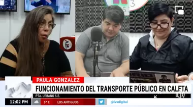 Paula González: “Entiendo el reclamo de los pasajeros pero debemos sostener el servicio”