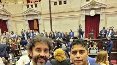 El ex candidato a gobernador de La Rioja, Felipe Álvarez, brindo su apoyo a Claudio Vidal