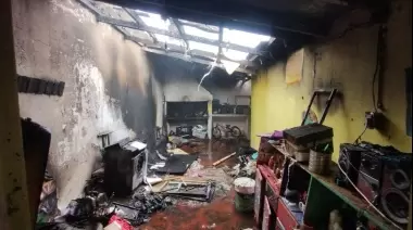 Menores fueron rescatados de un incendio en Rio Gallegos