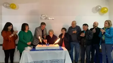 La Unión Vecinal del barrio San Martin celebró 59 años