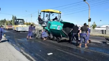 Municipio asfaltará toda la traza de la calle 22