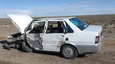 Accidente en la ruta 3 tras peligrosa maniobra