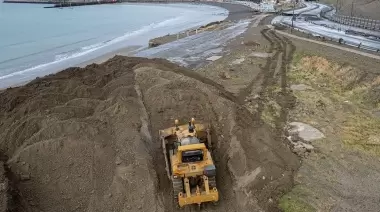 Comenzaron los trabajos de reparación en la Ruta 3