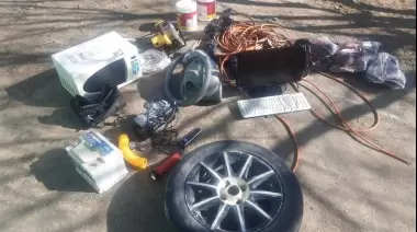 Realizan allanamientos en Las Heras, y logran esclarecer varios hechos de robo