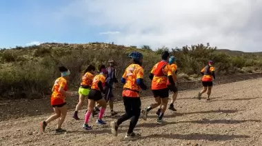 La 9ª edición del Cross del Cañadón tuvo notable número de participantes