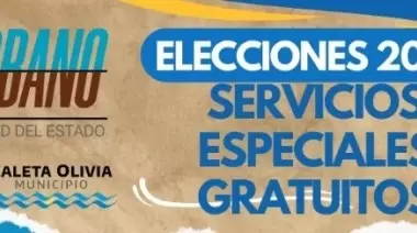Urbano S.E. funcionara con horarios especiales y gratuitos el domingo de elecciones