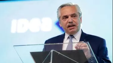 Votó el presidente Alberto Fernández