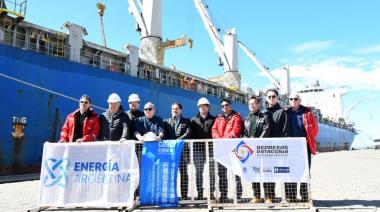 Santa Cruz hace historia: llegaron las turbinas para la Represa Hidroeléctrica Jorge Cepernic