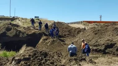 Reparan acueducto que corre paralelo al oleoducto troncal