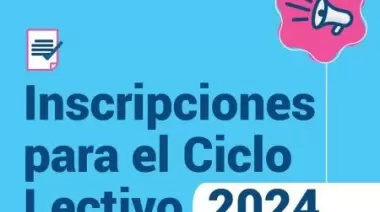 Inscripciones para el Ciclo Lectivo 2024