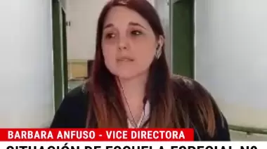 La triste realidad de la Escuela Especial N° 8