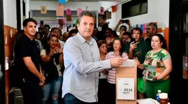 Sergio Massa: "Después de 40 años de democracia es un día histórico para la Argentina"
