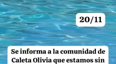 Caleta sin agua, con viento y sin fiesta