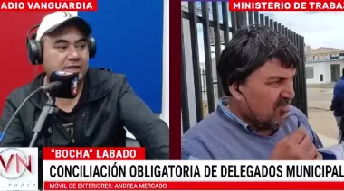 Reunión de conciliación obligatoria en conflicto gremial municipal