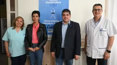 Se concretó una nueva entrega de insumos en Puerto Deseado