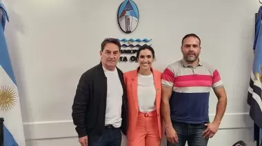 Tania Sasso hizo un balance de su gestión y agradeció a su equipo de trabajo por el legado productivo que dejan a los caletenses