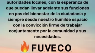 FUVECO saluda al nuevo intendente local