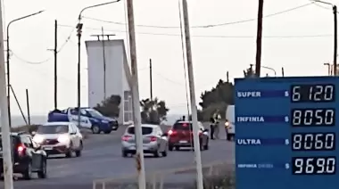 Luego de ciertas demoras ayer aumentó el combustible en Caleta Olivia